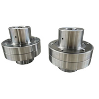 Accouplement à broches en nylon en PA6, accouplement à bride pour moteur, service OEM disponible avec livraison rapide.