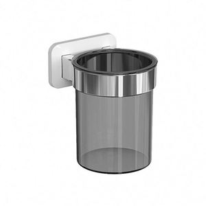 Étagère murale adhésive noire pour cuisine, tube de rangement en plastique pour salle de bain et bijoux, gain de place, vente chaude transfrontalière - Product Image 2