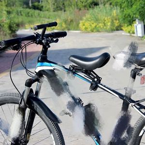 Siège avant de vélo pour enfant, siège de sécurité pour bébé, coussin amovible rapidement, pour vélos de route, cadre parent-enfant, simple et durable - Product Image 4