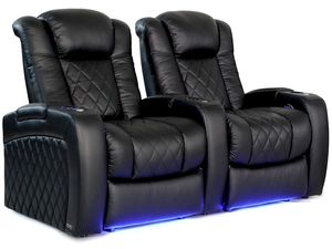 Sofá reclinable de cine en casa, asientos de cine modernos de lujo con función extensible, muebles de montaje cómodos - Product Image 5