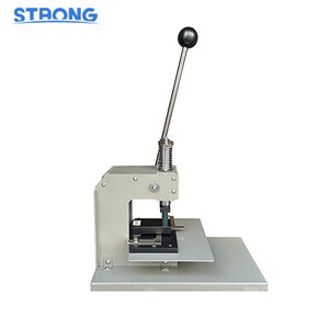 Hình Bầu Dục Euro Khe Cắm Lỗ Đấm Cho Thẻ Làm Tùy Chỉnh Nhôm Nhựa Giấy Hình thuôn Dài Vuông Tay Lỗ Đấm Máy - Product Image 4