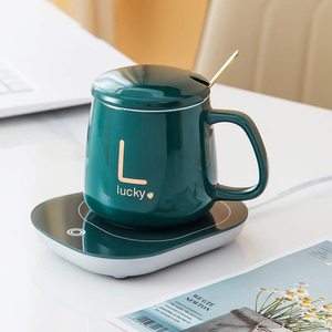 Prezzo di fabbrica 350ML Bone china Mug portatile a temperatura costante 55 gradi <span class=keywords><strong>Smart</strong></span> Coffee Warmer Mug con spegnimento automatico - Product Image 6
