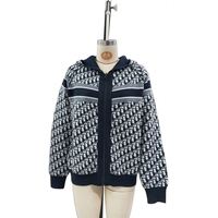 Pull cardigan à capuche en tricot personnalisé avec logo, motif élégant, cardigan boutonné court pour femmes, fabricants de tricots 2026
