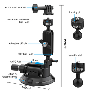 Ventosas de Vacío de Silicona de Alta Calidad Alai, Tipo Rótula, con Rotación de 360 Grados para Aplicaciones Industriales - Product Image 2