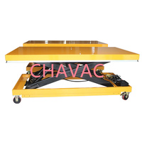 Petite table élévatrice à ciseaux hydraulique électrique de 1 à 5 m pour la manutention et le levage avec CE