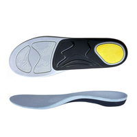 Semelle orthopédique de soutien de la voûte plantaire pour le sport, légère, écologique, amortissante, antidérapante, en tissu confortable pour les douleurs aux pieds