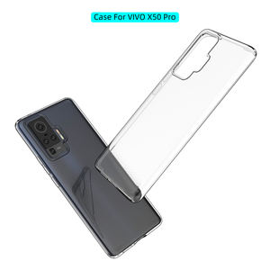 Custodia Ultra-sottile Trasparente in TPU Morbido per Serie di <span class=keywords><strong>Telefoni</strong></span> <span class=keywords><strong>vivo</strong></span>, Cover per Cellulare <span class=keywords><strong>vivo</strong></span> X50 Pro - Product Image 5