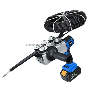 Machine à enfiler les fils entièrement automatique pour électriciens, alimentée par batterie au lithium, pour autres lignes de traitement - Product Image 1