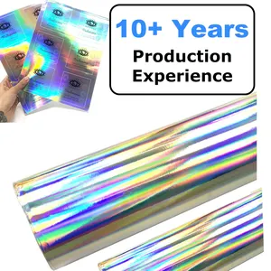 SINOVINYL थोक कारखाने पर्यावरण विलायक आकाशगंगा प्रिंटर Inkjet मुद्रण लेजर स्वयं चिपकने वाला होलोग्राफिक प्रिंट करने योग्य है Vinyl रोल