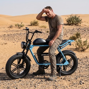 Bicicleta Eléctrica Todoterreno Resistente con Neumáticos Anchos Antideslizantes, Bicicleta Eléctrica Robusta para Explorar <span class=keywords><strong>Dunas</strong></span> de Arena - Product Image 2