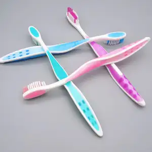 Chinese Factory Ergonomic Handles Custom Toothbrush Daily Use Adult Teeth Brush