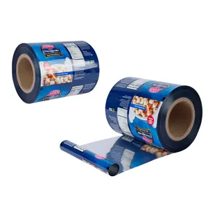 Custom Printed Plastic Wholesale Laminated Roll Laminated Biodegradable Flow Wrap Film