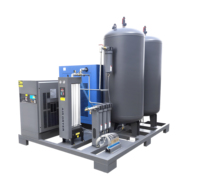 Compresseur à aimant permanent haute fréquence haute pression HuiTong XinDa 5 1, 30-75HP/22-55kW, moteur sans huile, réservoir d'air de 1200L