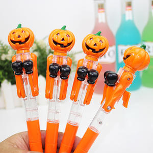 Kreative Dekompression Schreibwaren <span class=keywords><strong>Promo</strong></span> Idee Geschenk lustige Belastung Halloween Led Kürbis-Boxstift - Product Image 1