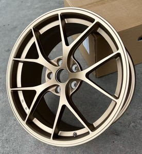 Jantes forgées style <span class=keywords><strong>RE</strong></span>-V7 <span class=keywords><strong>17</strong></span> 18 pouces 5x1143 5x100 5x112 Noir mat Concave YSpoke pour Toyota GR Yaris GR Corolla GR86 - Product Image 3