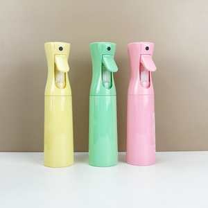 Factory Wholesale Cosmetic PET Plastic Spray <b>Bottle</b> Silk Screen Custom Colors 200ml 300ml 500ml Fine <b>Mist</b> Spray Plastic <b>Bottle</b> - Product Image 2