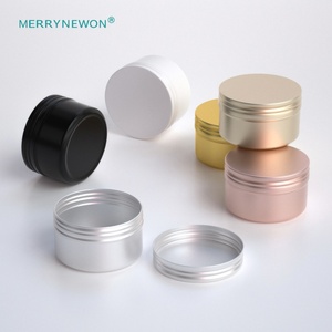 Custom 120g 120ml Aluminium Tin Canister for Tea Food Lotions Essential Oils with Screw Lid for Cosmetic Packaging - Product Image 2