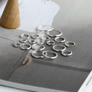 Pendientes de Aro Versátiles de <span class=keywords><strong>Plata</strong></span> de Ley 925 para Mujer, Chapados en Oro de 18K, Pendientes Huggies de <span class=keywords><strong>Plata</strong></span> 925, Venta al por Mayor - Product Image 5