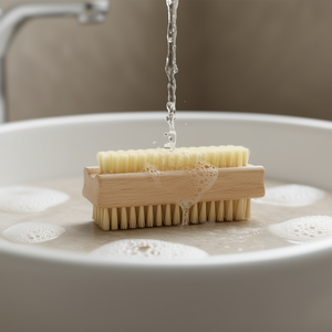 Cepillo para lavarse las manos BRSTENMANN, fibra Mypren de madera FSC, paquete de 5 - Product Image 3