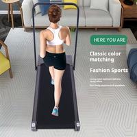 Tapis de course pliable portable en PVC de haute qualité pour l'exercice à domicile avec test de fréquence cardiaque sans fil et fonction électrique
