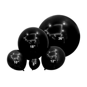 <span class=keywords><strong>di</strong></span> alta qualità decorazione della festa <span class=keywords><strong>di</strong></span> <span class=keywords><strong>compleanno</strong></span> Matte Plain Black 12 pollici lattice elio Air palloncini <span class=keywords><strong>per</strong></span> la festa - Product Image 2