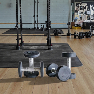 Set di manubri da ufficio in gomma per <span class=keywords><strong>Bodybuilding</strong></span> per casa <span class=keywords><strong>Fitness</strong></span> pesi KG/LBS per braccia - Product Image 2