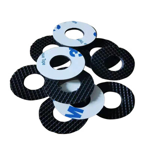 Patins en feutre pour meubles, en caoutchouc noir et silicone, absorption des chocs, épaisseurs 0.5M, 1M, 2M, 3M, 4M, 5M, pour tables, chaises, supports et industrie automobile - Product Image 2