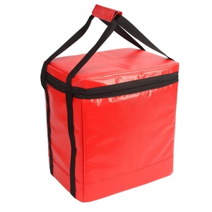 Bolsa refrigeradora de entrega de alimentos con aislamiento impermeable para motocicleta, mochila para bicicleta hecha de poliéster con logotipo personalizable, entrega de <span class=keywords><strong>pizza</strong></span> - Product Image 5