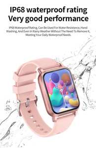 V31 Vierkante Gezondheidsmonitor Fitness Tracker Bt Call Smartwatch Vrouw Mannen Sport Waterdicht Smart Horloge Voor Android Ios - Product Image 4