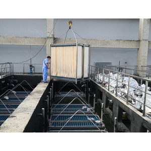 Módulo de Biorreactor de Membrana Tipo Cortina de Seguridad, 300m3/d, Componente MBR de PVDF para la Industria Alimentaria - Product Image 1