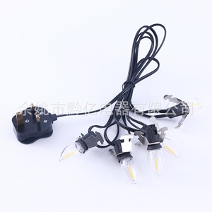 C7 Butterfly Clip <b>Light</b> <b>String</b> Led Party Christmas Decoration 110V-250V IP44 25000 Hours Lifespan - Product Image 2