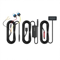 Kit matériel intelligent DDPAI pour caméra embarquée OBD, tension 5V pour les séries Z50/Z40/Z50Pro/Z60/Z90, mode stationnement 24H, vision nocturne à 360°