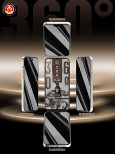 Full 360 °   Pellicola Protettiva Privacy in Vetro Temperato 9H Anti-Spia Massima <span class=keywords><strong>Protezione</strong></span> per <span class=keywords><strong>iPhone</strong></span> 17 Pro Max/17 Air - Product Image 2