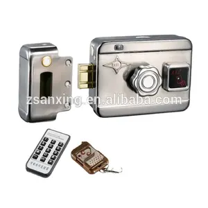 High quality smart lock with LED and sensor for door
