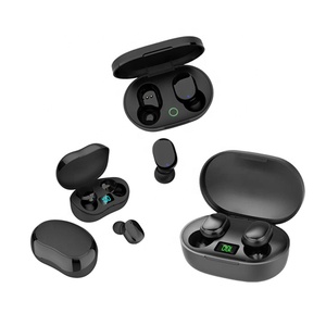 YX08 YX06 R12 E50 หูฟังไร้สายแบบสปอร์ต กันน้ำ ดีไซน์ใหม่ พร้อมจอ LED รองรับ OEM แบรนด์โลโก้ E89 E90 F9 M10 - Product Image 1