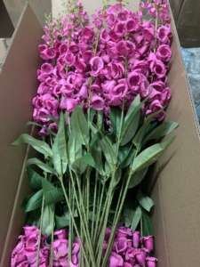 <span class=keywords><strong>Campanule</strong></span> Artificiali in Seta Bianca per Matrimoni, Decorazioni Natalizie e Centrotavola per Capodanno - Product Image 4