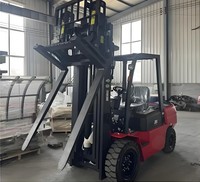 Nuevo Accesorio de Horquilla Basculante de Alta Capacidad para Montacargas de 2-5 Toneladas, 1 Año de Garantía, Manejo de Residuos de Almacén, Transporte de Materiales, Robótica