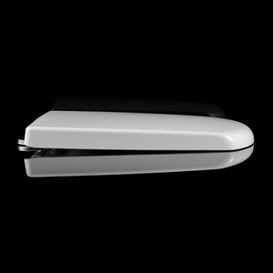 Siège de toilette carré moderne UF à fermeture douce, couvercle de cuvette <span class=keywords><strong>WC</strong></span> en duroplast blanc pour salles de bain de luxe - Product Image 5