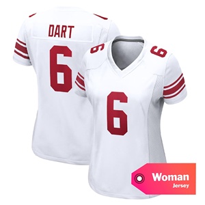 Équipe féminine de New York de haute qualité # 6 Jaxson Dart # Maillot de football américain Skattebo 44, maillot personnalisable. - Product Image 3