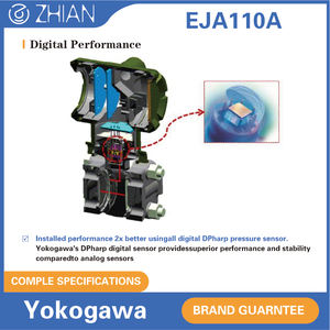 Yok ogawa 4 ~ 20mA Mess flüssigkeits-, Gas-oder Dampf pegel-, Dichte-und Druck messumformer EJA110A Differenz druckt rans mitter - Product Image 2