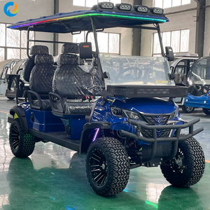 Robetaa Golf Cart Elettrico a 6 Posti, Batteria 48 Volt, Freno Elettronico, Omologato per Strada, Personalizzazione Completa a Colori - Product Image 1