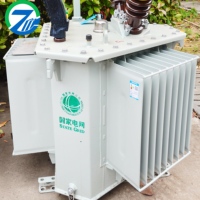 Transformateur triphasé immergé dans l'huile à sortie stable 10 kV 50-630 kVA pour l'alimentation des centres de données