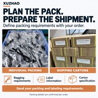 XUZHAO OEM ODM Schneller Versand Europa 2-Pol-Stromkabel CEE/C7 Endtypen IP20 Zertifiziert Kupfer/PVC Material für Haushaltsgeräte