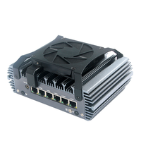 Mini PC de sécurité réseau Intel Celeron J1900 avec 4 ports LAN Gigabit RJ45, port COM, pare-feu X86, routeur, appareil