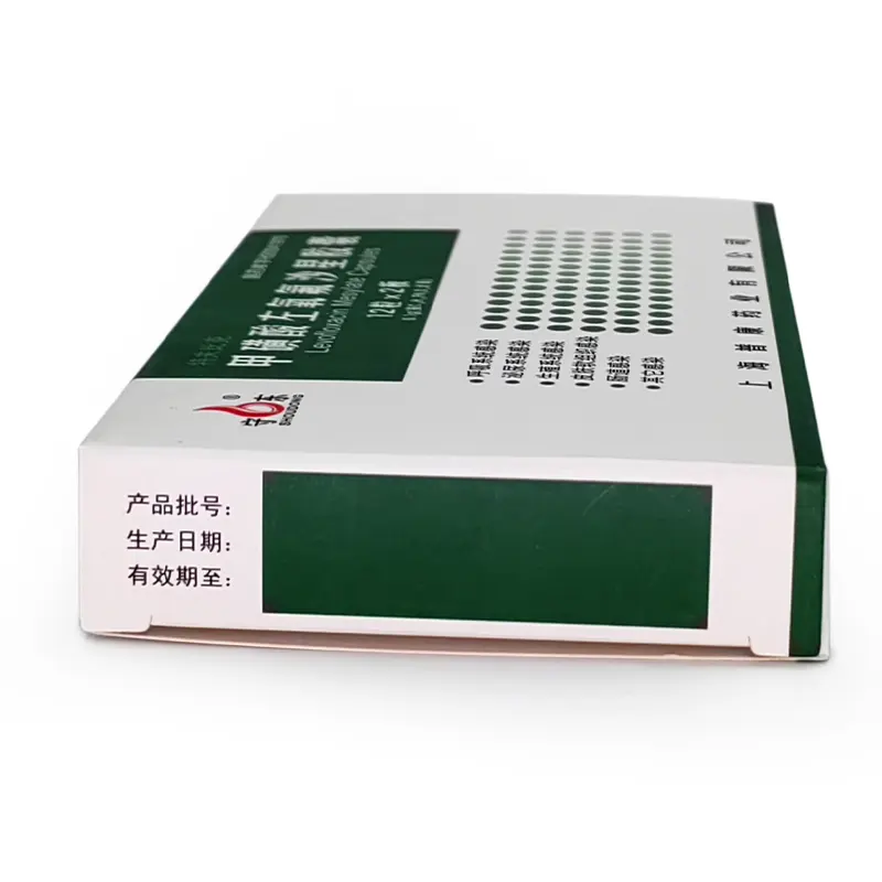 Boîte d'emballage de comprimés de médecine pharmaceutique imprimée personnalisée