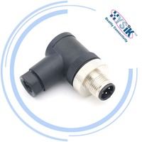Conector Circular Impermeable M12, Conector de Ensamblaje de 4, 5 y 8 Pines para Sensor de Automatización