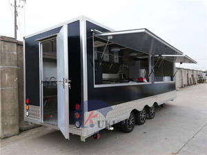 UKUNG 680*210 cm (22'4 "X 6'11") Camion alimentaire mobile personnalisé de grande taille carré Remorque alimentaire - Product Image 5