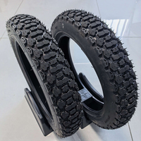 Pneu tout-terrain 80/100-12 16x3.0 sans chambre à air pour vélo électrique, pneu durable pour moto tout-terrain, vente en gros de pièces pour vélo électrique