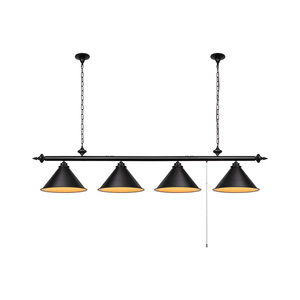 71in avec interrupteur à chaîne de traction sur <span class=keywords><strong>luminaire</strong></span> suspendu 4 lumières éclairage de table de <span class=keywords><strong>billard</strong></span> - Product Image 1