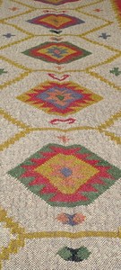 Moroccan <b>Boho</b> Runner <b>Rug</b> | Handwoven Wool Jute Tribal Geometric Carpet for Farmhouse Hallway Entryway Bedroom Living Room Decor - Product Image 2